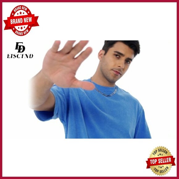 Heavyweight Cotton Oversized T-Shirt Vintage Washed Loose Fit Unisex - Picture 8 of 8